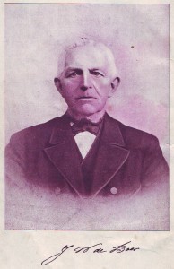 Ouderling J.W. de Boer (1833-1907)