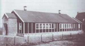 Gebouw Patrimonium, waar sinds 1938 kerkdiensten gehouden werden en dat in 1949 verplaatst en vergroot werd en tot 1955 als Noorderkerk dienst deed.