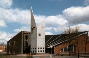 De gereformeerde (PKN-) kerk 'De Oase' te Drachten.