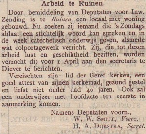 Uit 'De Heraut', 27 maart 1904.