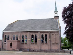 De gereformeerde kerk te Alteveer.