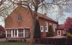 De gereformeerde kerk te Bovensmilde.