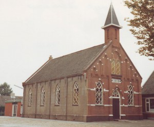 De gereformeerde kerk t Tweede Exloermond.