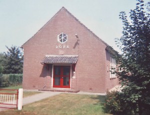 De oude gereformeerde kerk te Valthermond.