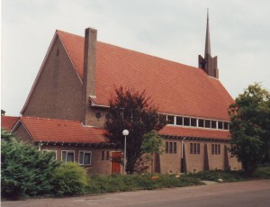 De gereformeerde kerk te Zuidlaren.