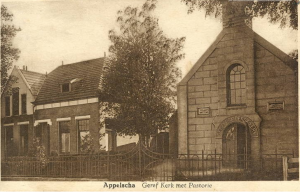 De oude gereformeerde kerk aan de Vaart Zz (1841-1956).