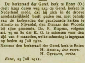 De Heraut, 4 augustus 1912.