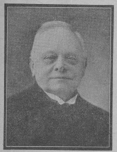 Ds. J. Hartwigsen (1862-1949), de eerste 'dolerende' predikant van Berlikum.
