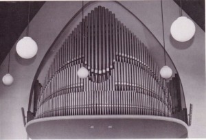 Het orgel van de Turfmarktkerk.