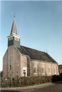 De hervormde kerk van Heeg.