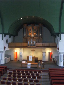 Het interieur van de Vennekerk (foto: Reliwiki).