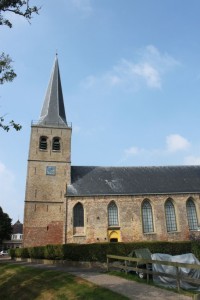 De hervormde kerk te Oosterbierum.