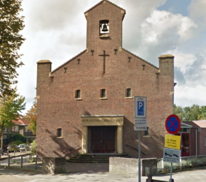 De voormalig gereformeerde kerk aan de Schaepmanstraat te Tiel.