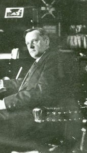 Ds. J.H. Houtzagers (1857-1940) op latere leeftijd.