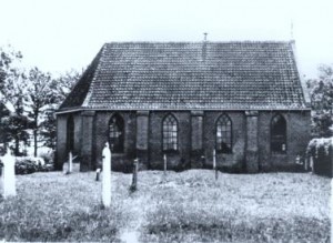 De opude gereformeerde kerk te Nijeveen, waarvan het evangelisatiewerk in Havelterberg uitging.
