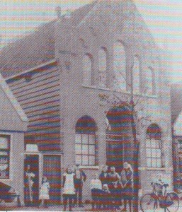 De gereformeerde kerk aan het Guispad (1911).