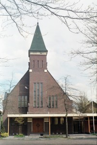 De verbouwde gereformeerde kerk van Koog-Zaandijk.