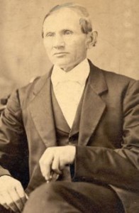 Ds. K. van den Bosch, die in 1856 predikant te Noordeloos, Michigan, werd.
