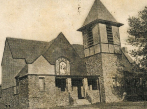 De kerk in Wortendyke, waar ds. Diephuis in 1887 predikant werd.
