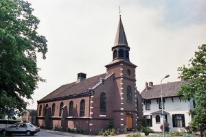 De in 1888 in gebruik genomen en nu verkochte Immanuelkerk.