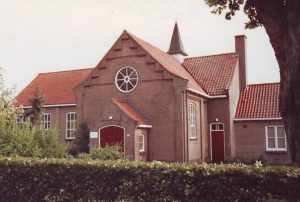 De huidige protestantse kerk te Balkbrug.
