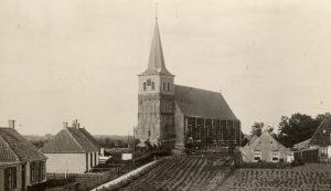 De hervormde kerk te Makkum.