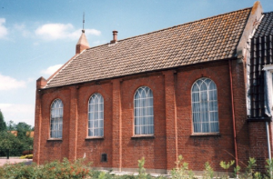 De gereformeerd kerk te Nieuweschans (1910-1984). Foto: Reliwiki, Andres van Dijk.