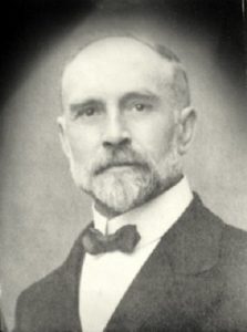 Oefenaar (vanaf 1925 dominee) A.A. van Opstal (1861-1932) van Vledder/Nijensleek.