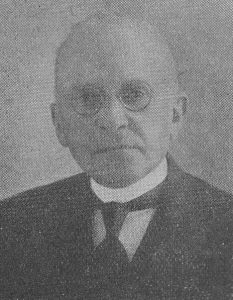 Ds. H. van Dijk (1866-1932) op latere leeftijd.