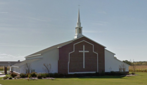 De huidige Beaverdam Reformed Church.