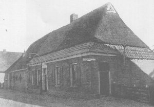 De woning van Hilbert Kok in Diever.
