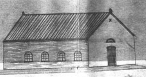 Het Altreformierte kerkje van 1866 in Campen (foto: Boek Campen).