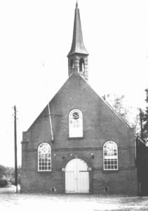 De in 1914 in gebruik genomen voormalige gereformeerde kerk te Rockanje.