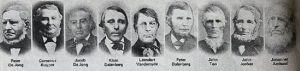 De negen stichters van (Old) Roseland.