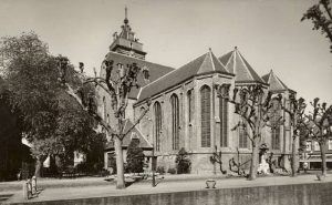 De kerk van de hervormde gemeente te Schoonhoven.