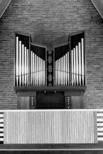 Het Pels-orgel in de gereformeerde kerk te Elim.