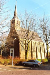 De hervormde kerk te Barendrecht (foto: Reliwiki, Andre van Dijk).