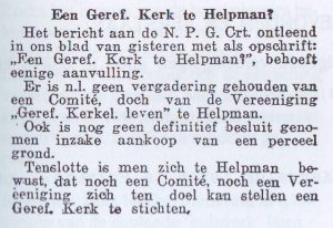 Persbericht, 28 maart 1932. 