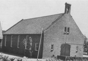 De eerste Rehobothkerk te Barendrecht.