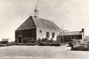De kerk werd in 1958 in gebruik genomen.