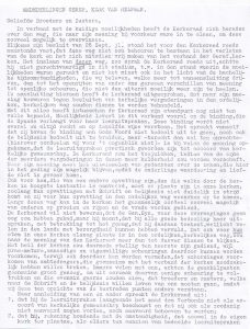 Vrijmaking Helpman Uitleg kerkenraad 5 okt 1944 - 1
