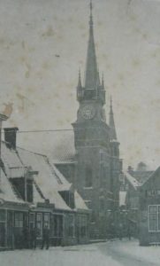 De kerk in de winter van 1911.