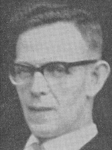 Ds. Visser (1909-1966) op latere leeftijd. 